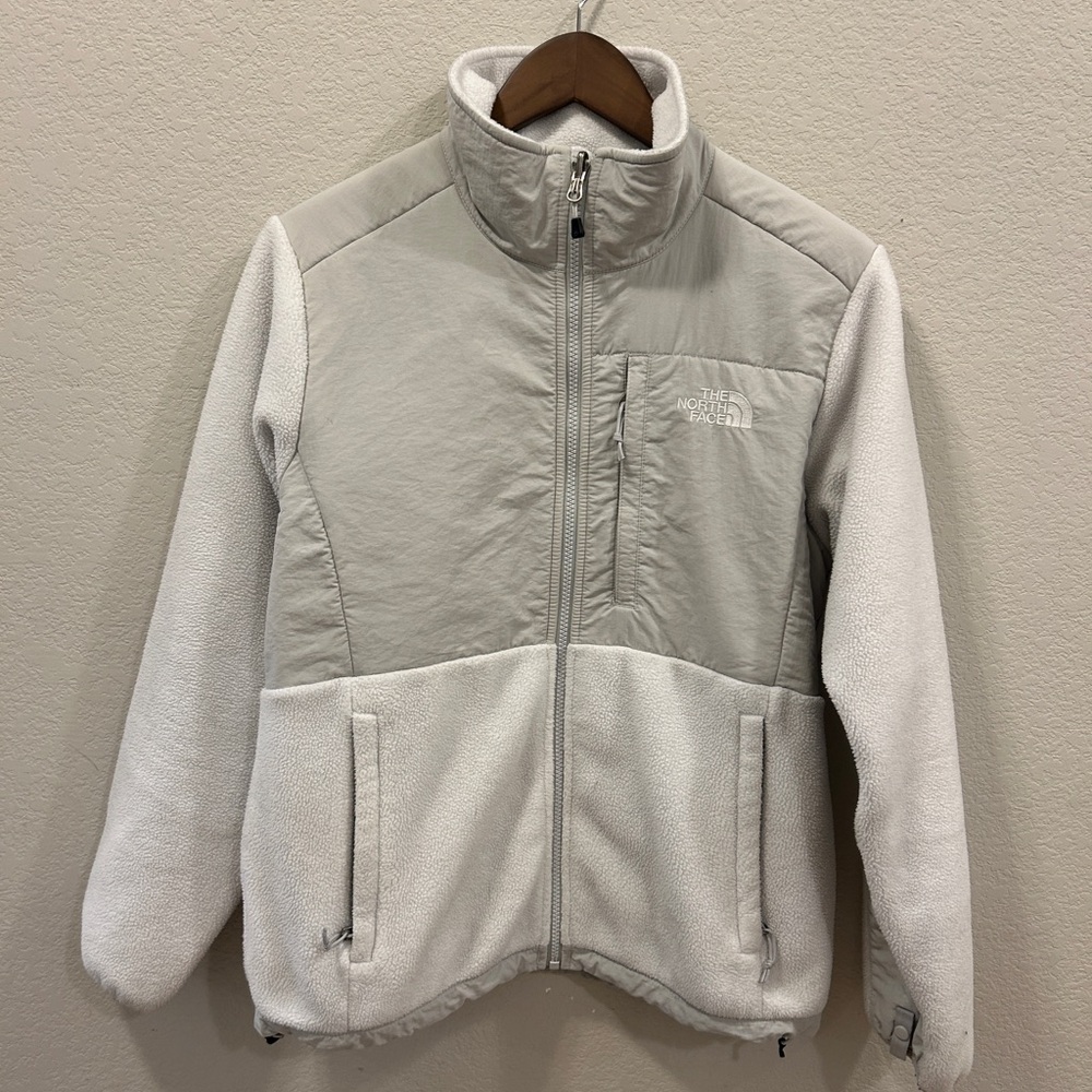The North Face White Denali Jacket